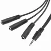 F57 3,5mm Audio Kabel Adapter Verteiler Klinke auf 3x 3,5mm Produktbild-Vorschau 4