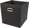 Contenitore Zeller, in pile, nero, 28 x 28 x 28 cm Anteprima dell’immagine prodotto 8