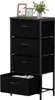 COSTWAY Cassettiera con 4 cassetti in tessuto, cassettiera Anteprima dell’immagine prodotto 1