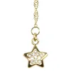 Fusskettchen echt Gold 333 (8 kt) 25,5 cm verstellbar mit Produktbild-Vorschau 2