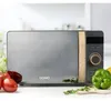 Microwave - DOMO - DO3420 - Gray with wood finish - W45.1 x Productafbeelding-voorbeeld 2