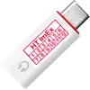 Weiß USB Typ C auf zu AUX 3,5mm Klinke Kopfhörer Adapter Produktbild-Vorschau 8