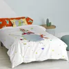 A child's bed with a duvet cover featuring illustrations from "The Little Prince". Náhled obrázku produktu