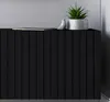 Glamour Kommode RTV Schwarz matt Elpis 3D - Modern - Produktbild-Vorschau 5