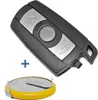 Auto Schlüssel Funk Fernbedienung Smartkey 1x Gehäuse 3 Produktbild-Vorschau 1