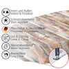 Tischdecke Wachstuch Holz Grau Robust Wasserabweisend Oval Produktbild-Vorschau 3