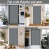 Magnet Thermo Türvorhang, 3-Lagiger Kälteschutz Produktbild-Vorschau 9