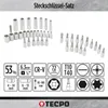 Steckschlüssel Satz 53-tlg. 1/4" Knarrenkasten Produktbild-Vorschau 2