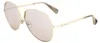 Maxmara MM0081 Gold 60/12/135 Damen Sonnenbrillen Produktbild-Vorschau 1