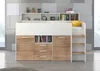 Bett mit Schreibtisch NEO R Rechts 80x200 cm Produktbild-Vorschau 5