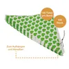 100 Spitztüten mit Herz-Motiv – Grün | 250g | Papier-Tüten Produktbild-Vorschau 3