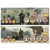 Two game boards with character art and game mechanics. Anteprima dell’immagine prodotto