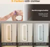 COSTWAY 120 cm großer Schmuckschrank mit LED-Spiegel, Produktbild-Vorschau 6