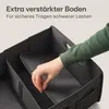 Praknu Kofferraum Organizer Faltbar – 3 Fächer mit 5 Produktbild-Vorschau 5