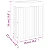 vidaXL květináč 59x27,5x70 cm z masivního dřeva akácie Náhled obrázku produktu 17