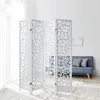 Homestyle4u Screen rozdeľovač izieb 4-dielny ornamenty z Náhľad obrázku produktu 1