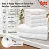 Betz 6er Handtuch Set Premium – 4 Handtücher 50x100 cm – 2 Produktbild-Vorschau 9