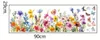 GKA XL Fensterbild Blumen Schmetterlinge Fensterfolie Produktbild-Vorschau 4