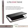 A product image showcasing a phone case with descriptive text and a size indicator. Produktbild-Vorschau