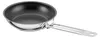 A stainless steel frying pan with a dark interior is shown against a white background. Produktbild-Vorschau