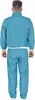 A person is shown from the back wearing a teal tracksuit. Produktbild-Vorschau