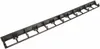 A black plastic garden edging strip with multiple interlocking sections, shown against a white background. Produktbild-Vorschau