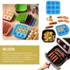 3er Set Silikonform Heißluftfritteusen Zubehör für Produktbild-Vorschau 7