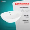 LAVITA Aufsatzwaschtisch Terra| Aufsatzwaschbecken Oval| Produktbild-Vorschau 3