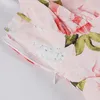 ASKSA Damen Sommer y aermellos Spaghettitraeger Boho Blumen Produktbild-Vorschau 4