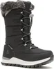 A single black winter boot for children is shown against a white background. Produktbild-Vorschau