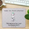 Mr. & Mrs. Panda Mauspad Tätowiererin Leidenschaft - Grau Produktbild-Vorschau 2