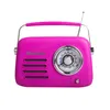 Bluetooth-radio met metalen handgreep, vintage design, Productafbeelding-voorbeeld 1