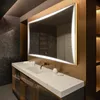Artforma Badspiegel 100x70 cm - mit LED Beleuchtung - LED Produktbild-Vorschau 1