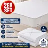 Komfortec 2er wasserdichter Matratzenschoner, 140x200 cm, Produktbild-Vorschau 2