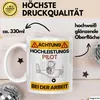 Pilot Tasse Geschenk Lustiger Spruch Geschenkidee für Pilot Produktbild-Vorschau 3