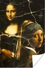 MuchoWow® Poster Mädchen mit einem Perlenohrring - Mona Produktbild-Vorschau 1