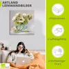 ARTland Leinwandbild Gelbe Windröschen Größe: 40x40 cm Produktbild-Vorschau 3
