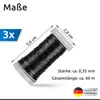 ECENCE Blumendraht 3x Myrtendraht geglüht aus Eisen in der Produktbild-Vorschau 4