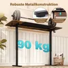 COSTWAY Elektrisch, Schreibtisch 160 x 60 cm, Ergonomischer Produktbild-Vorschau 5