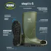 Bekina Boots StepliteS FlexGrip Stiefel S5 grün/schwarz Produktbild-Vorschau 2
