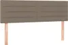 Maison Exclusive - Boxspringbett mit Matratze Taupe 140x200 Produktbild-Vorschau 5
