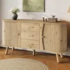 Buffet Merax avec portes coulissantes et tiroirs, commode à Voir les images du produit 2