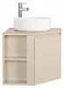 Mobile lavabo angolare + lavabo bianco + rubinetto SORRENTO Anteprima dell’immagine prodotto 2