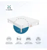 Lot de 2 Sommiers Tapissiers Blanc 70x190 Ensemble 140x190 Voir les images du produit 4