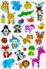 Oblique Unique 220 Zoo Tiere Sticker Tier Aufkleber + Produktbild-Vorschau 2