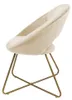 HOME DELUXE - Esszimmerstühle Samt SELESA - Farbe: Beige, Produktbild-Vorschau 4