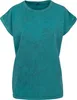 Build Your Brand Ladies´ Acid Washed Extended Shoulder Tee Produktbild-Vorschau 1