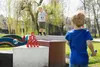 Lancer de canettes - canettes rouges avec des chiffres Voir les images du produit 5