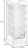 Badregal Rollwagen Rollcontainer GINA, mit 5 transparenten Produktbild-Vorschau 6