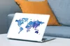 MuchoWow® Laptop Aufkleber Sticker Cover Weltkarte - Produktbild-Vorschau 4